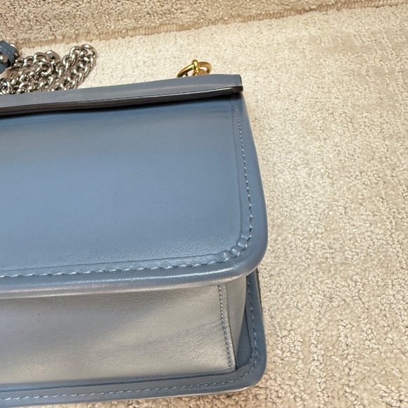 Fendi Ceruleo Vitello Leather Kan I logo bag - Picture 10 of 14